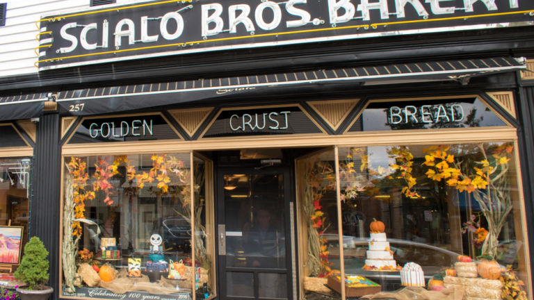 Scialo Brothers Bakery in Federal Hill, Providence, Rhode Island. Pic via Shutterstock