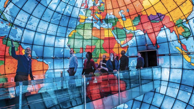 Mapparium, Boston