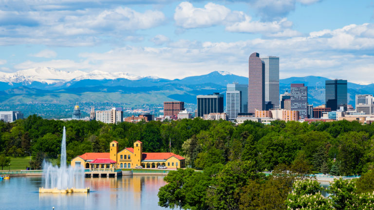 City Park in Denver. Pic via Shutterstock.