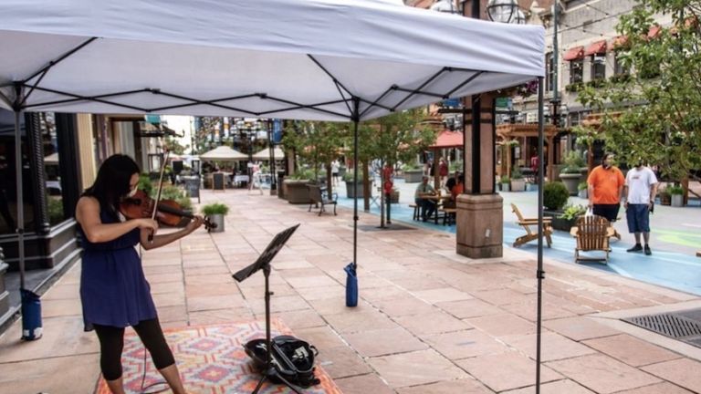 Larimer Square in Denver