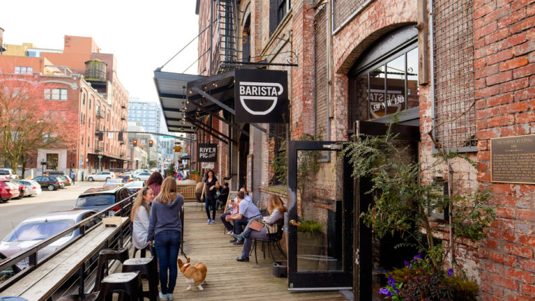 Barista coffee shop in the Pearl District of Portland, Oregon. Pic: Shutterstock..