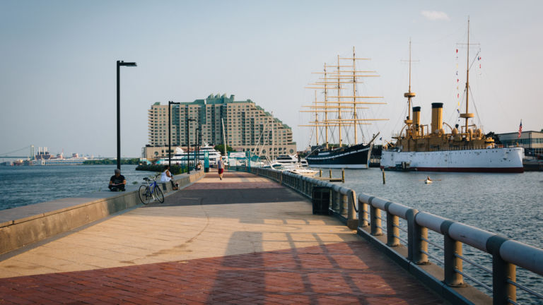 Pier at Penn's Landing. Photo: Shutterstock.