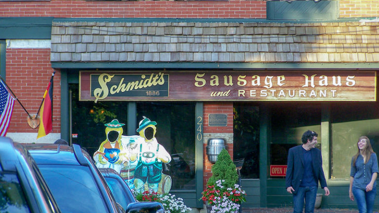 Schmidt’s Sausage Haus in Columbus.