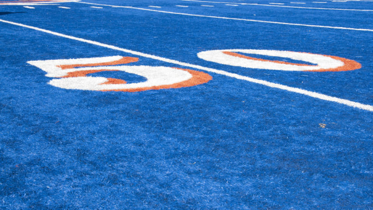 Boise State’s blue turf