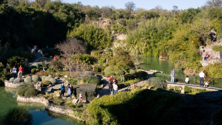 Japanese Tea Garden in San Antonio. Pic via Shutterstock.