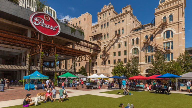 The Pearl District in San Antonio. Pic via Shutterstock.