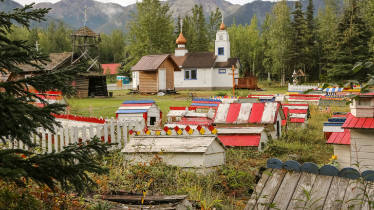 Eklutna Historical Park, Anchorage.