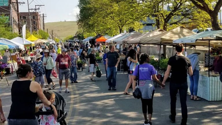 Clark Fork Market, Missoula, Montana.