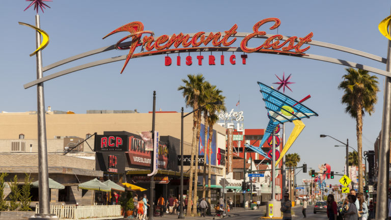 Fremont East in Downtown