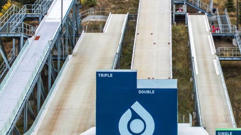 Utah Olympic Park, Salt Lake City. Pic via Shutterstock.