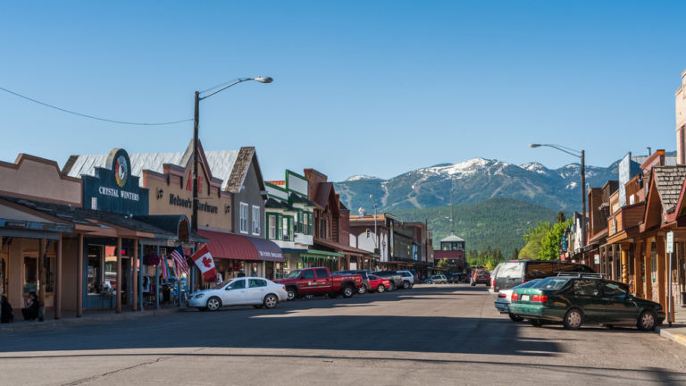 Whitefish, Montana. Pic via Shutterstock.