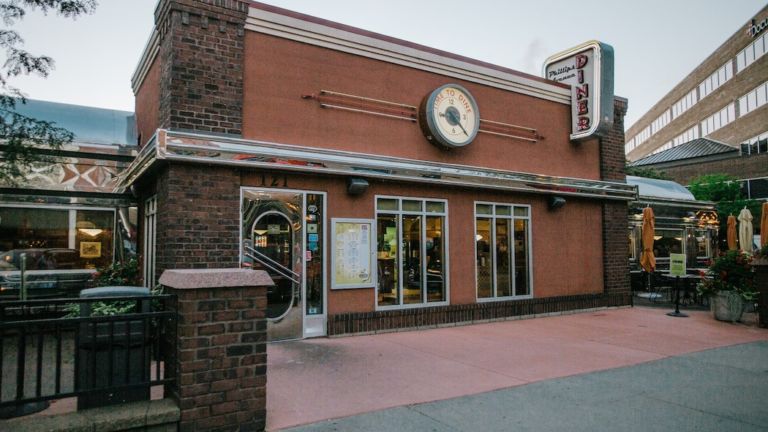 Diner on Phillips Ave., Sioux Falls, South Dakota.