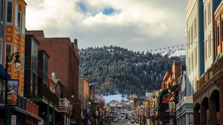 Historic Main Street, Park City.