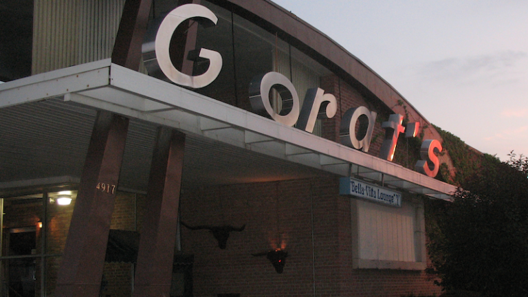 Gorat's in Omaha, Nebraska.