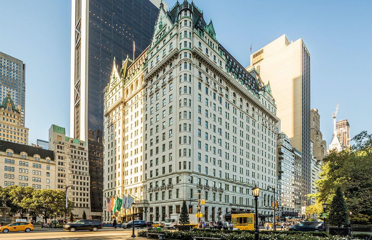 Plaza Hotel pic via Shutterstock