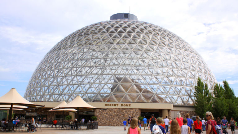 The Desert Dome in Omaha, Nebraska.