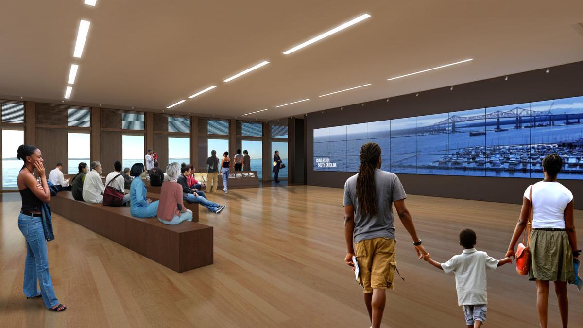 Charleston's Black Community Pushes for Tourism Changes. Artist rendering of International African American Museum set to open in 2022. Image via iaamuseum.org/