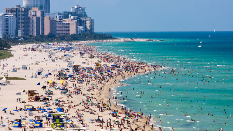 South Beach, Miami. Photo credit: Shutterstock.