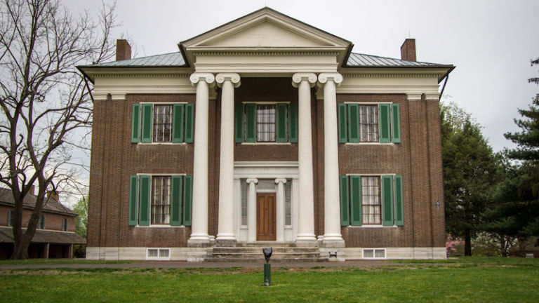 Waveland State Historic Site in Lexington, Kentucky. Photo credit Shutterstock.