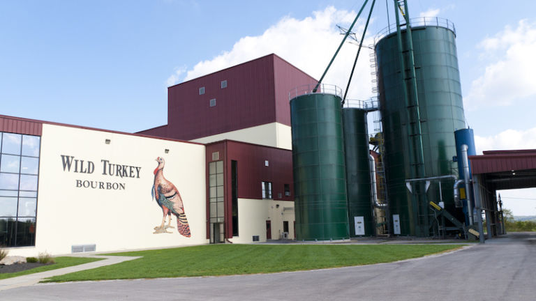 Wild Turkey Distillery in Lexington, Kentucky. Photo cred Shutterstock.