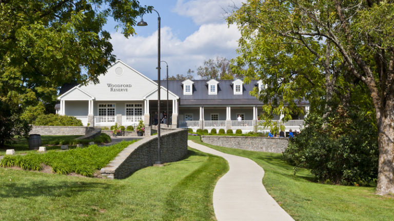 Woodford Reserve Distillery in Lexington, Kentucky. Photo cred Shutterstock.