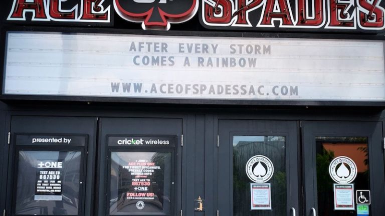 Ace of Spades in Sacramento, Calif.