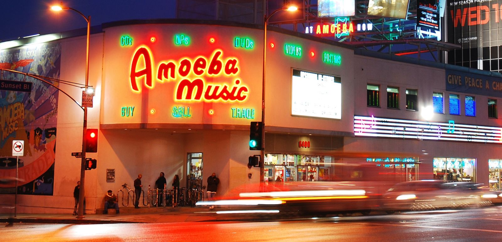 Amoeba Music in L.A. Photo credit by Shutterstock.