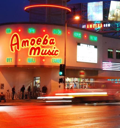 Amoeba Music in L.A. Photo credit by Shutterstock.