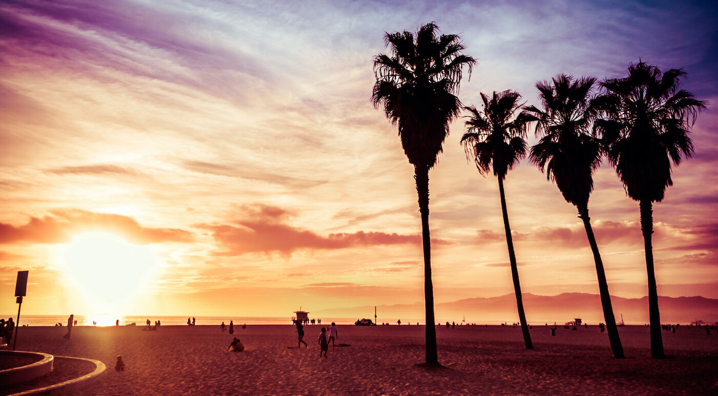 Venice Beach, Calif. Photo via Shutterstock.