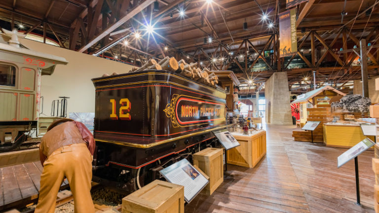 California State Railroad Museum. Photo via Shutterstock.