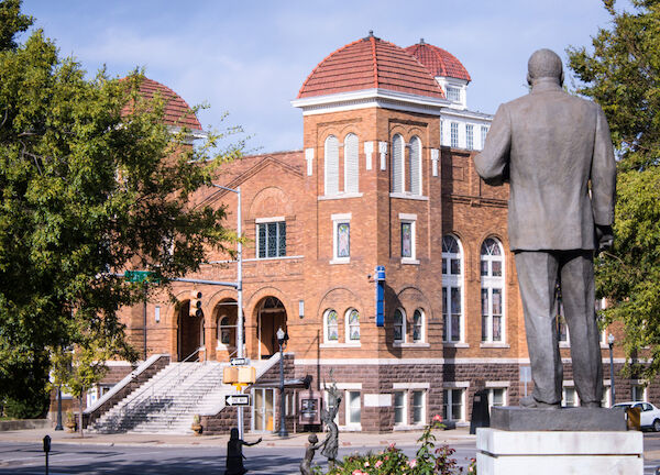 Kelly Ingram Park in Birmingham, Alabama. Photo via Shutterstock.