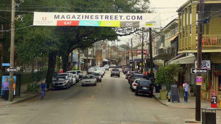 Magazine Street in New Orleans. Photo by Shutterstock.