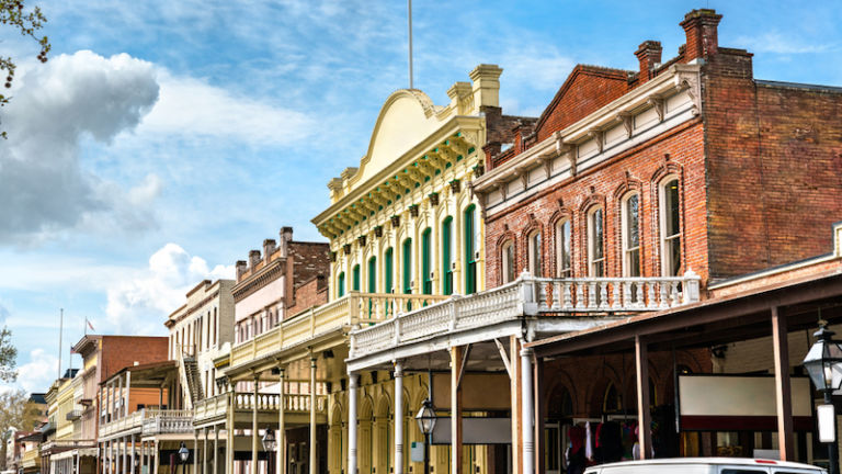 Old Sacramento Historic District. Photo by Shutterstock.