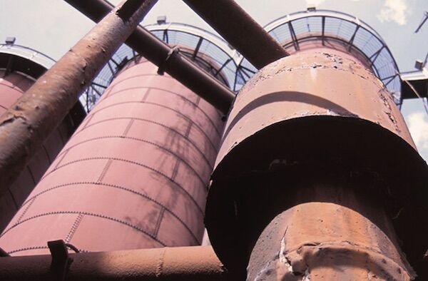 Sloss Furnaces in Birmingham, Alabama. Photo via Shutterstock.