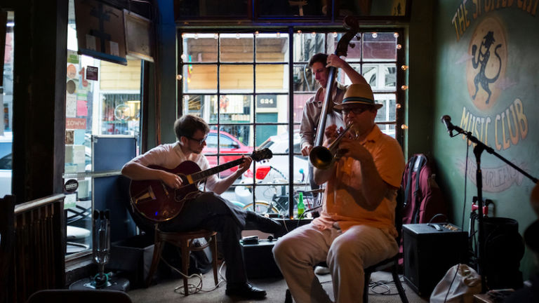 Spotted Cat Music Club in New Orleans. Photo by Shutterstock.