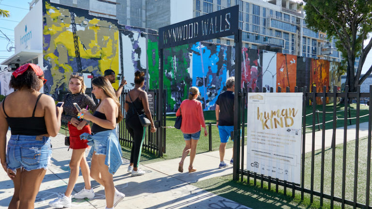 Wynwood Walls in Miami. Photo via Shutterstock.