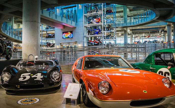 Barber Vintage Motorsports Museum in Leeds, Alabama. Photo via Shutterstock.