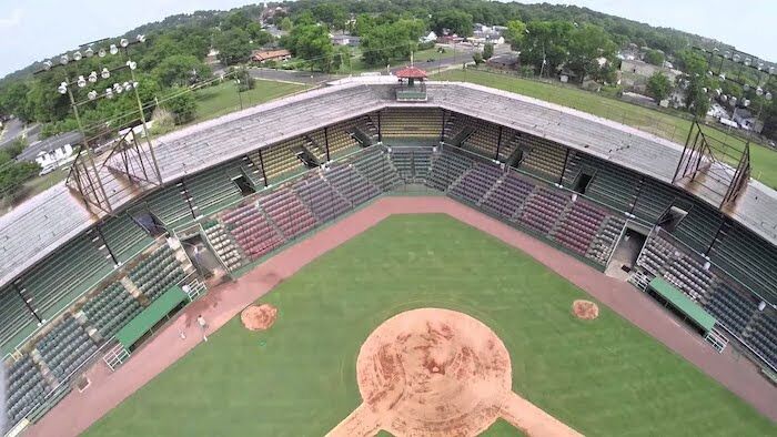 Rickwood Field in Birmingham, Alabama.