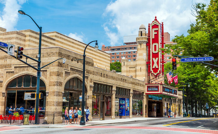 Fox Theatre in Atlanta. Photo via Shutterstock.