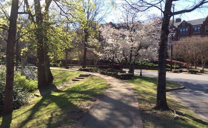 Highland Park neighborhood in Birmingham, Alabama.