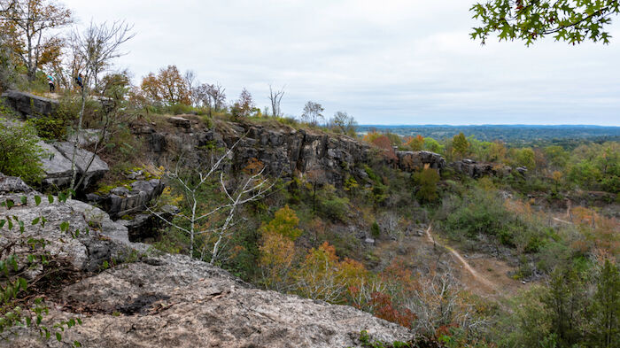 Ruffner Mountain Nature Preserve in Birmingham, Alabama. Photo via Shutterstock.