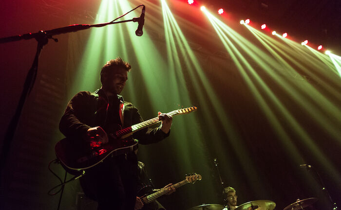 Atlanta, GA - February 27th, 2018: British alternative rock back Nothing But Thieves opening for Awolnation at Tabernacle concert hall in Atlanta.