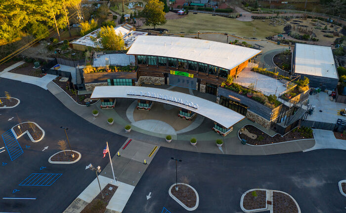 The Birmingham Zoo in Birmingham, Alabama. Photo via Shutterstock.