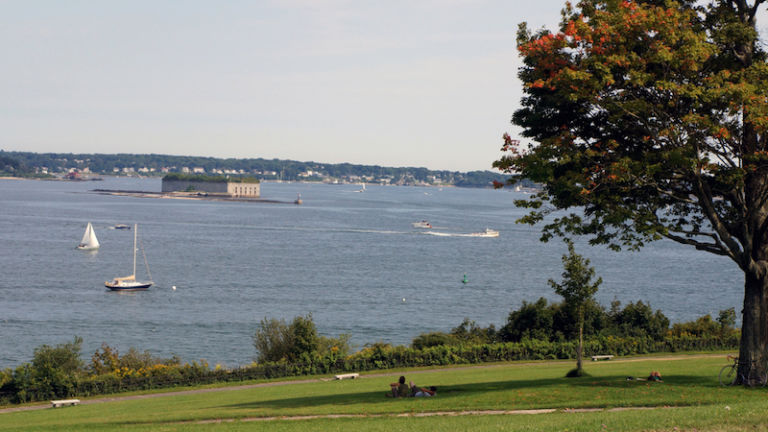 Eastern Promenade in Portland, Maine. Photo by Shutterstock.