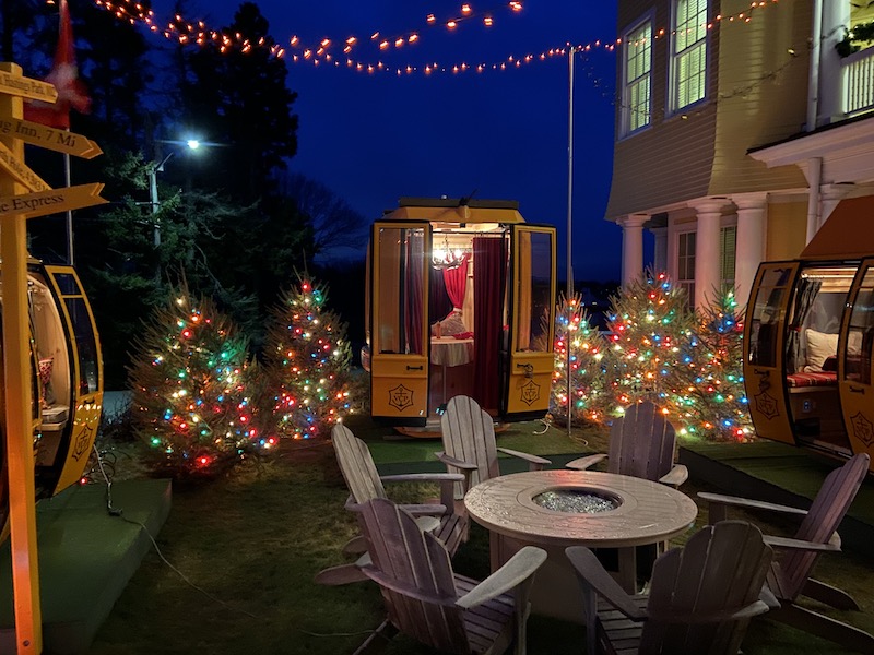 Fondue Village at Ocean House. Photo courtesy of hotel.