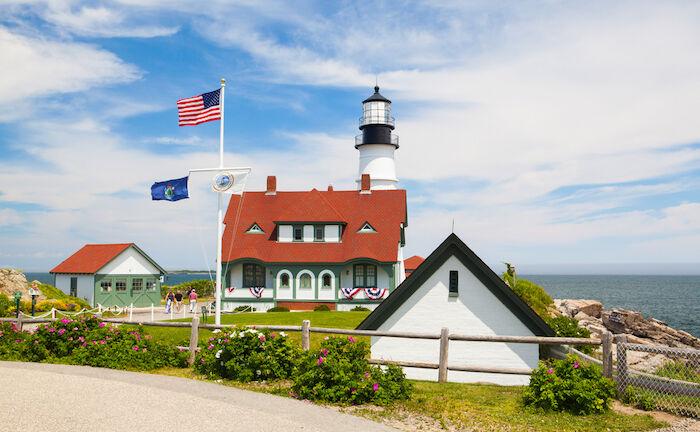 Fort Williams Park in Portland, Maine. Photo by Shutterstock.