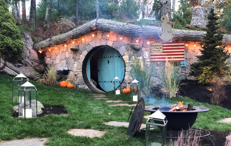 Preserve Sporting Club's Maker’s Mark Hobbit House. Photo courtesy of Ocean House.