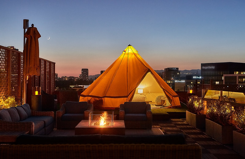 How Hotels Are Morphing Outdoor Spaces into New Guest Experiences. Photo credit: Beverly Wilshire, A Four Seasons Hotel.