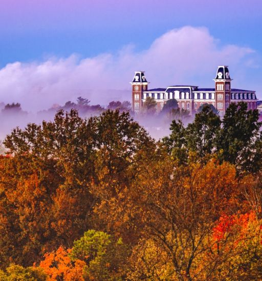 Fayetteville, Arkansas fall foliage. Photo credit: Shutterstock.