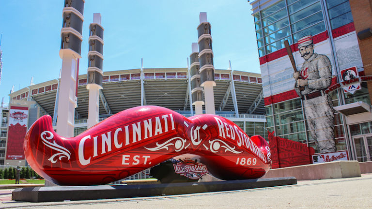 Great American Ball Park in Cincinnati, Ohio.